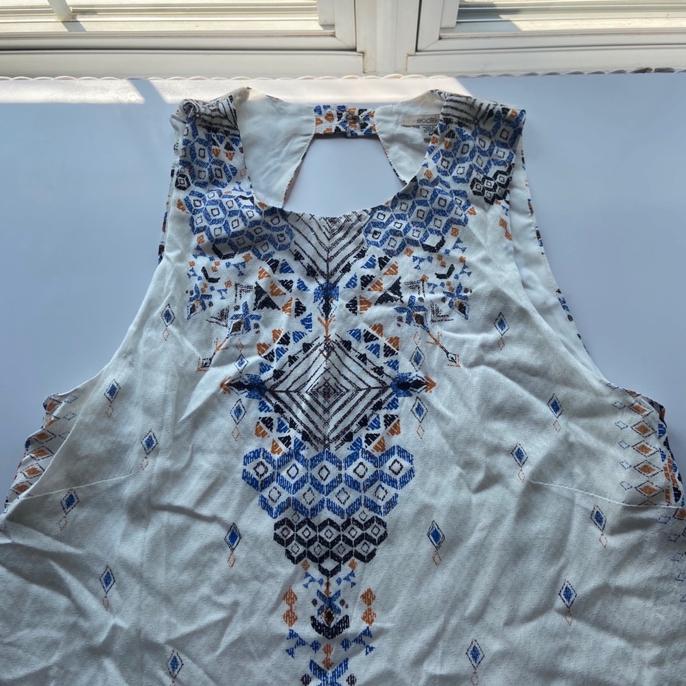 Aztec pattern dress